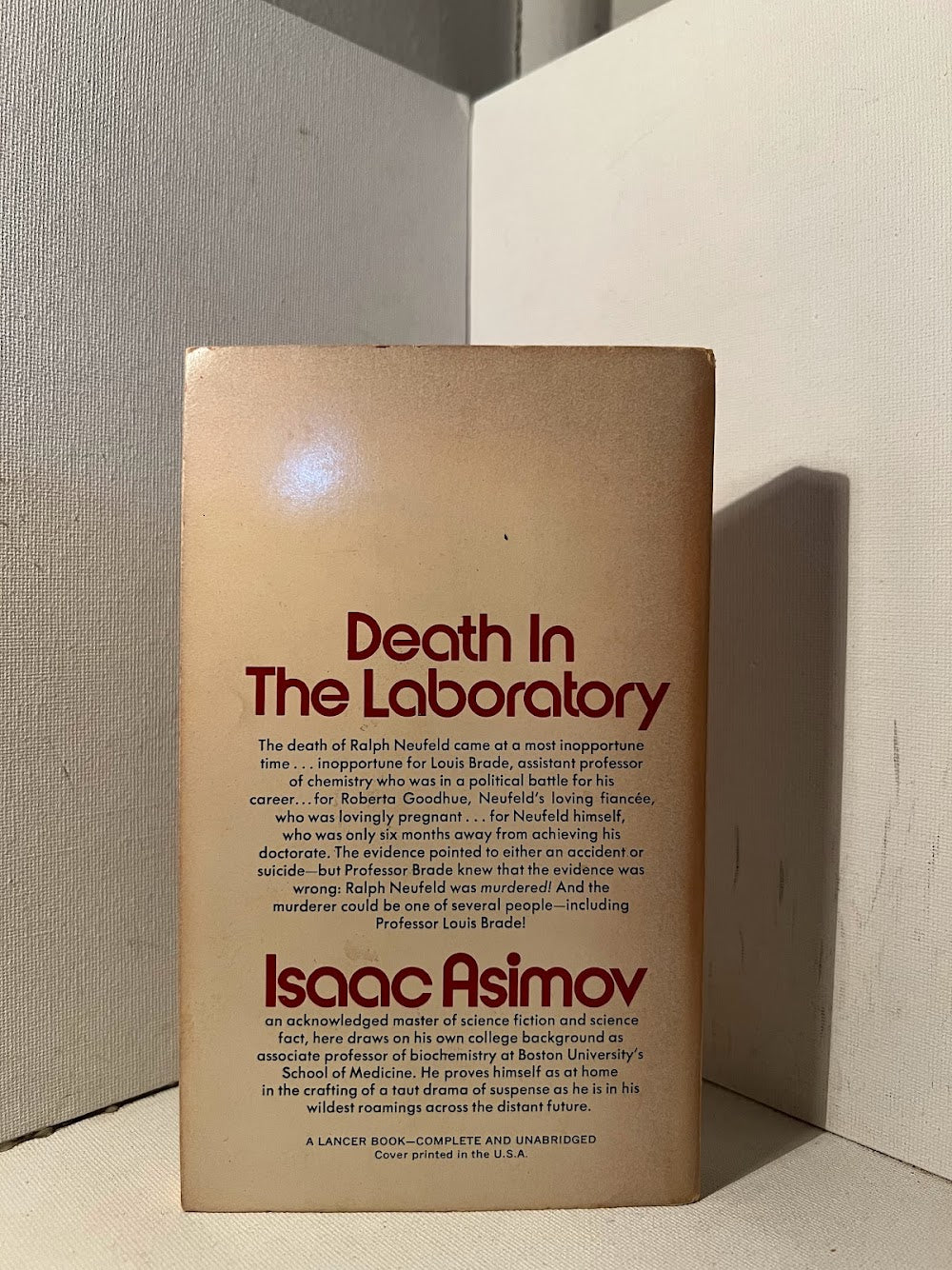 A Whiff of Death by Isaac Asimov