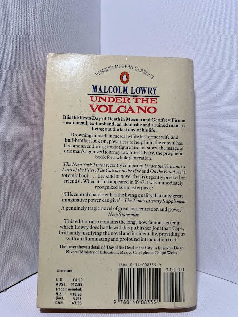 Under the Volcano by Malcolm Lowry