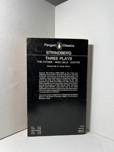 Three Plays by Strindberg