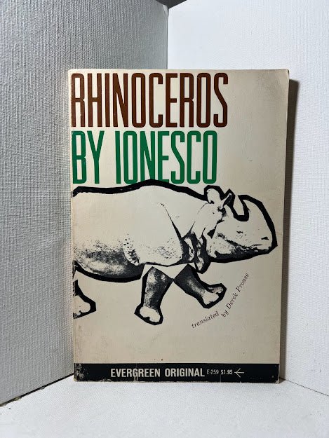 Rhinoceros and Other Plays by Eugene Ionesco