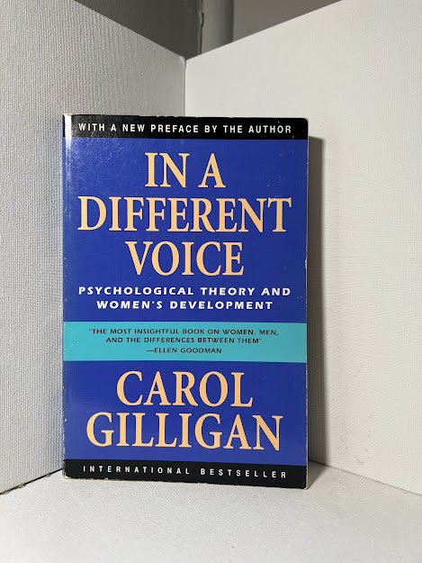 In A Different Voice by Carol Gilligan