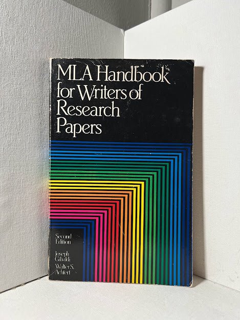 MLA Handbook for Writers