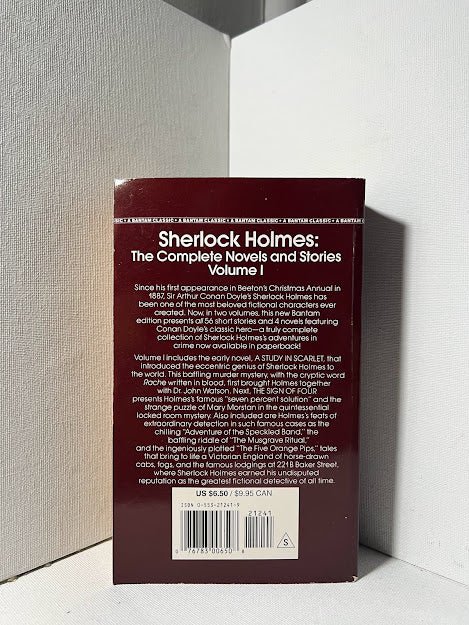 Sherlock Holmes: The Complete Novels and Stories Volume I by Sir Arthur Conan Doyle