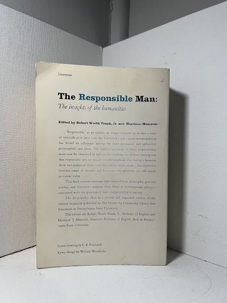 The Responsible Man: The Insight of the Humanities