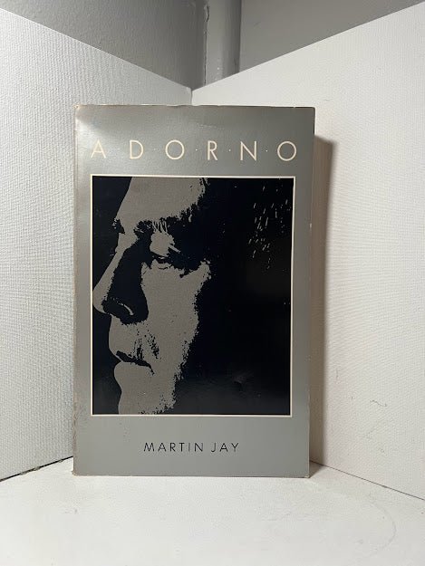 Adorno by Martin Jay