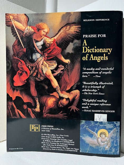 A Dictionary of Angels by Gustav Davidson