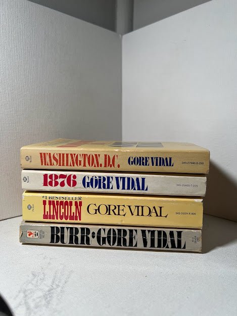 Gore Vidal America historical fiction set
